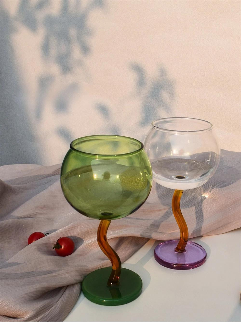 Color Duo Wine Glass